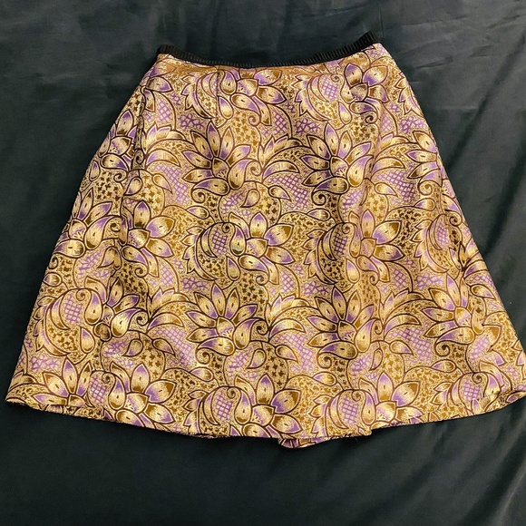 Marni and H&M Collaboration - Purple and Gold Skirt - Never worn, new with tags. - Picture 3 of 5